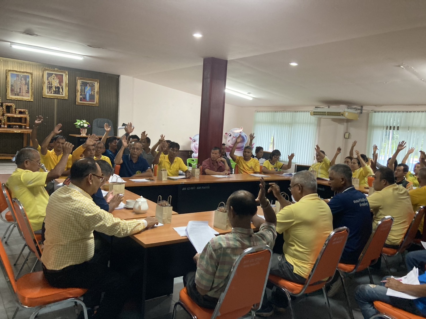 การประชุมเวทีประชาคม คร้ังที่ 1/2568
