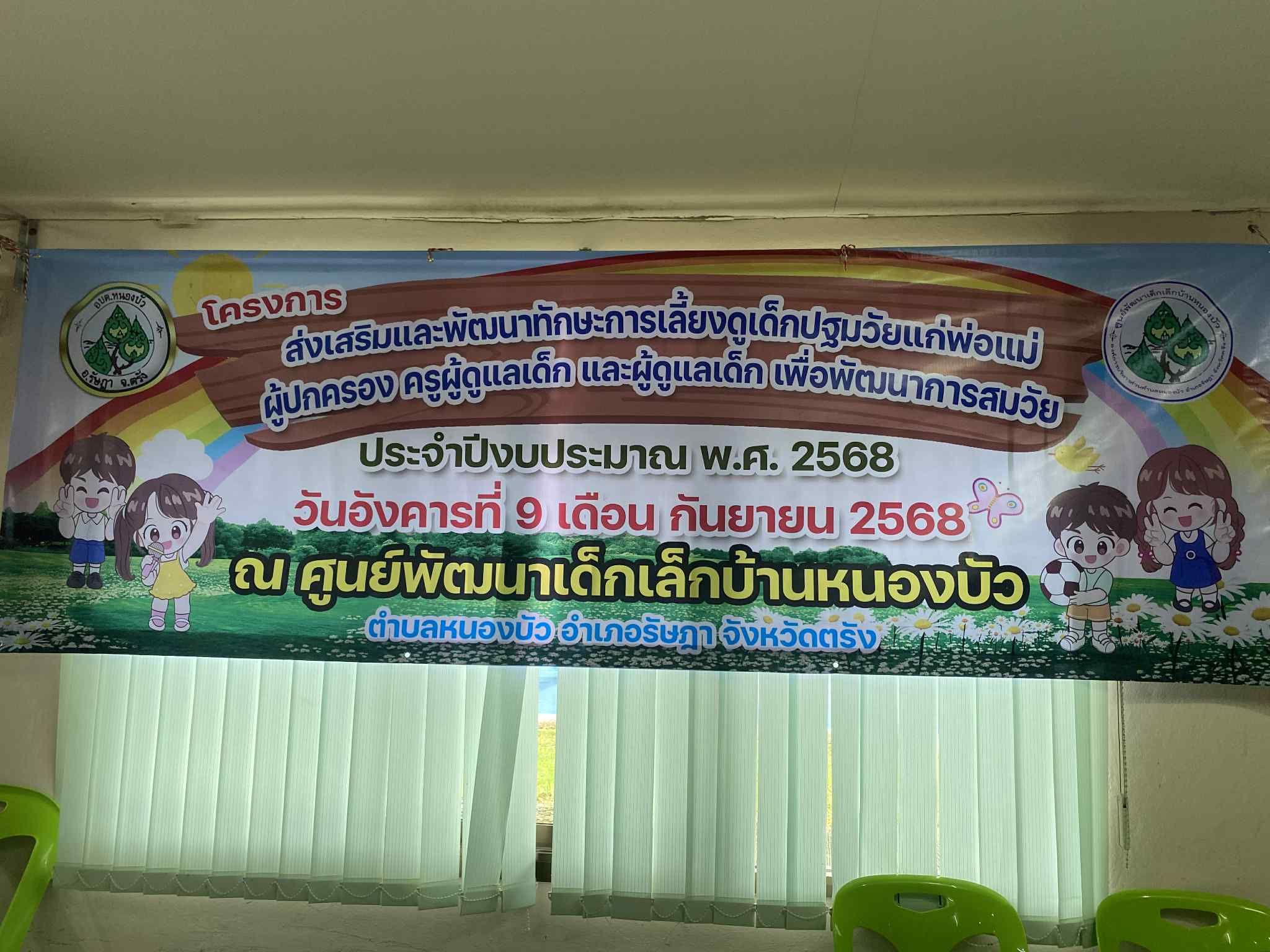 โครงการส่งเสริมและพัฒนาทักษะการเลี้ยงดูเด็กปฐมวัยแก่พ่อแม่ ผู้ปกครอง ครูผู้ดูแลเด็ก และผู้ดูแลเด็ก เพื่อพัฒนาการสมวัย ประจำปีงบประมาณ พ.ศ. 2568