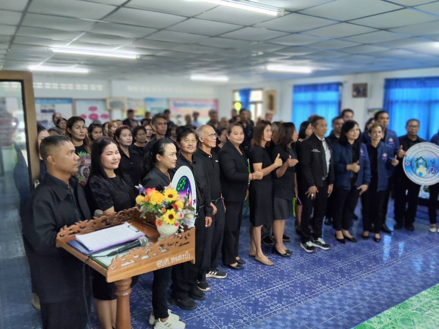 ในวันที่ 30 ตุลาคม  2568 นายอดิศร  พักตร์จันทร์ สมาชิกสภา อบจ. ตรัง ให้เกียรติมาเป็นประธาน เปิดศูนย์สาธิตและยืมอุปกรณ์เครื่องช่วยความพิการฟื้นฟูสมรรถภาพ  พร้อมด้วยคณะผู้บริหารท้องถิ่น กำนันผู้ใหญ่ สมาชิกสภาท้องถิ่น ข้าราชการ พนักงาน ผู้สูงอายุ  อสม. กลุ่มสตรี และกองสาธารณสุข อบจ.ตรัง